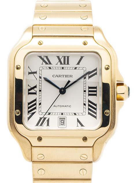 used cartier santos for sale|cartier santos 40mm for sale.